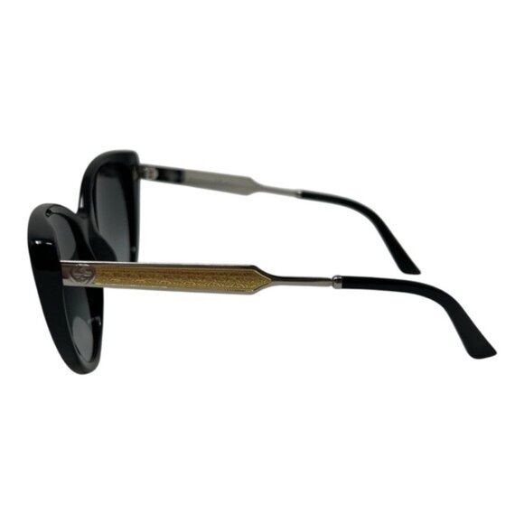 Gucci Elegant Black Cat-Eye Sunglasses - Picture 6 of 9